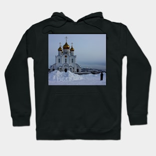 The Road to the Cathedral. Kamchatka Hoodie